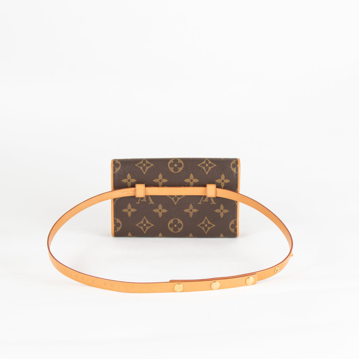 Louis Vuitton Monogram Pochette Florentine Waist Belt