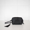 Saint Laurent Black Camera Lou Medium Bag