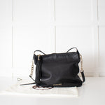 Michael Kors Black Grainy Leather Shoulder Bag