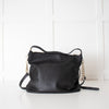 Michael Kors Black Grainy Leather Shoulder Bag