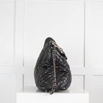 Chanel Black Caviar French Riviera Hobo Bag