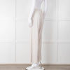 Max Mara Leisure Cream Pleated Trousers
