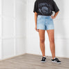 DL1961 Blue IVA Classic Denim Short