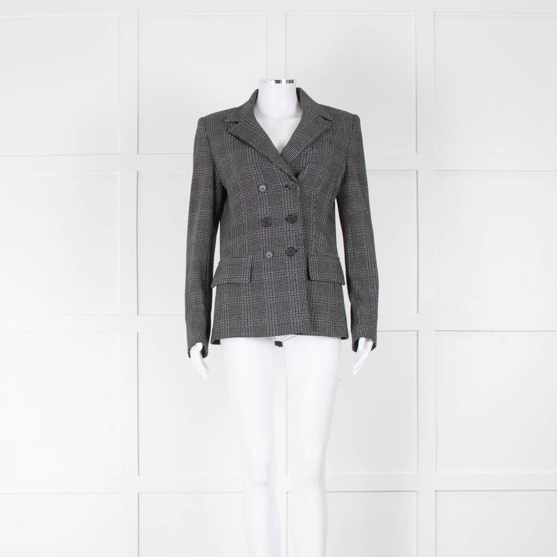 Riani Black Speckle Double Breasted Blazer