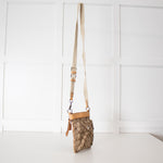 Coach Beige Signature Crossbody Bag