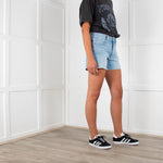 DL1961 Blue IVA Classic Denim Short