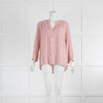 Rails Linen Pink Stripe Shirt