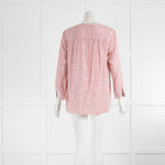 Rails Linen Pink Stripe Shirt