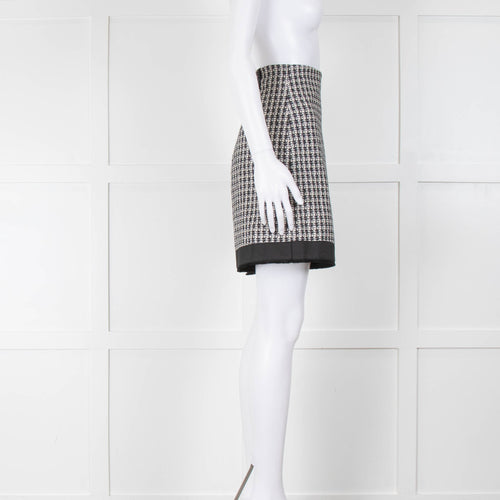 Moncler High Rise Tweed Shorts