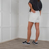 DL1961 White Zoie Denim Short