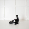 Celine Black Leather Jodphur Ankle Boot