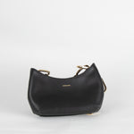 Anine Bing Black Mini Jody Bag With Gold Link Chain