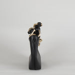 Anine Bing Black Mini Jody Bag With Gold Link Chain