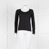 The Row Black Long Sleeve T-Shirt