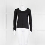 The Row Black Long Sleeve T-Shirt