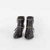 Giuseppe Zanotti Black Leather Ankle Boots With Zips