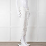 Citizens Of Humanity White Cropped Jeans
