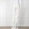 Citizens Of Humanity White Cropped Jeans