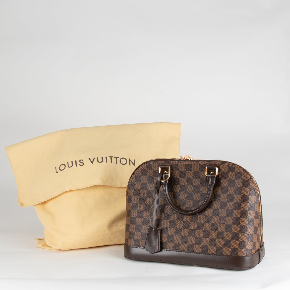 Louis Vuitton Alma PM Damier Ebene Bag