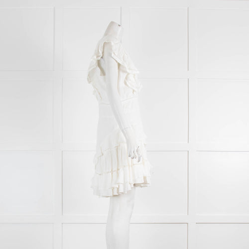 Isabel Marant Etoile White Linen Audrey Dress
