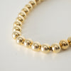 Jil Sander Gold Plated Silver Sphere Necklace