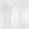 The Row Cream Short Sleeve T-Shirt