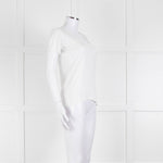 The Row Cream Short Sleeve T-Shirt