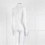 The Row Cream Short Sleeve T-Shirt