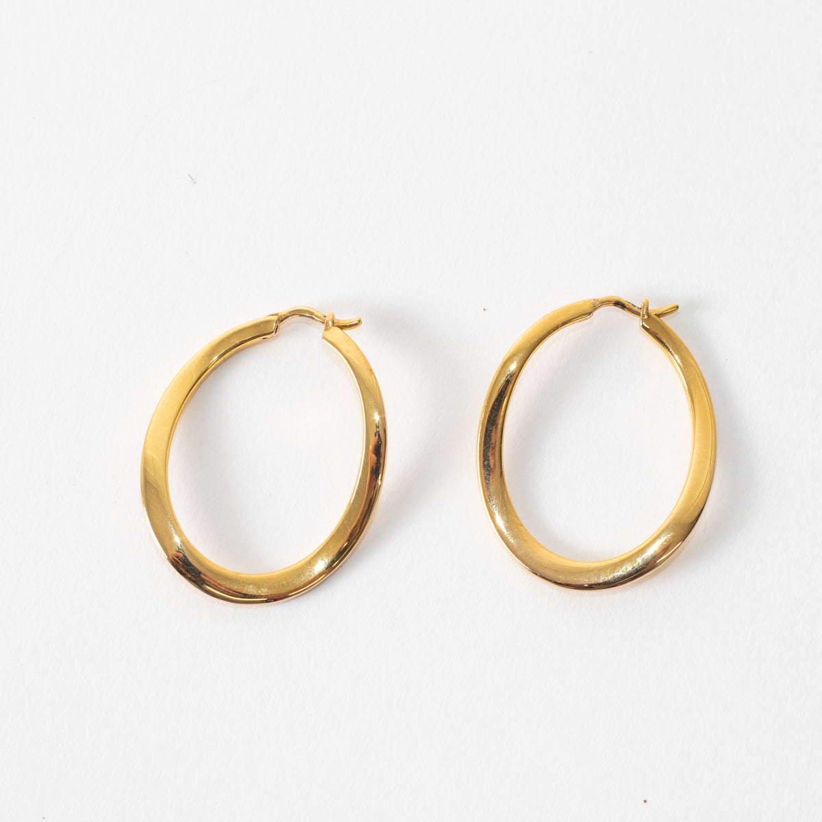 Missoma Gold Wave Hoops