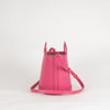 Marni Pink Leather Tropicalia Bucket Bag