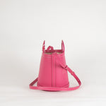 Marni Pink Leather Tropicalia Bucket Bag