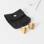 Missoma Ripple Oversized Stud Earrings