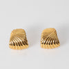Missoma Ripple Oversized Stud Earrings