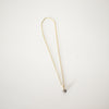 Kirstie Le Marque Gold Chain With Pave Set Ball Pendant