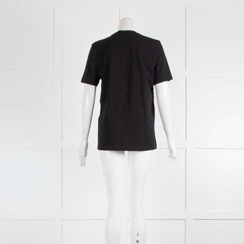 Markus Lupfer Black Lip Print T-Shirt