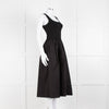 Theory Black Stretchy Top Sleeveless Dress