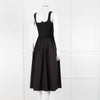 Theory Black Stretchy Top Sleeveless Dress