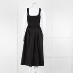 Theory Black Stretchy Top Sleeveless Dress