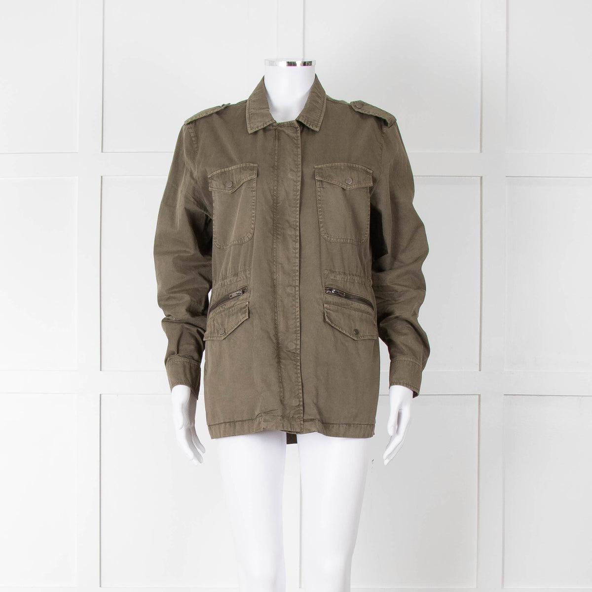 Rails Khaki Jacket With Pockets