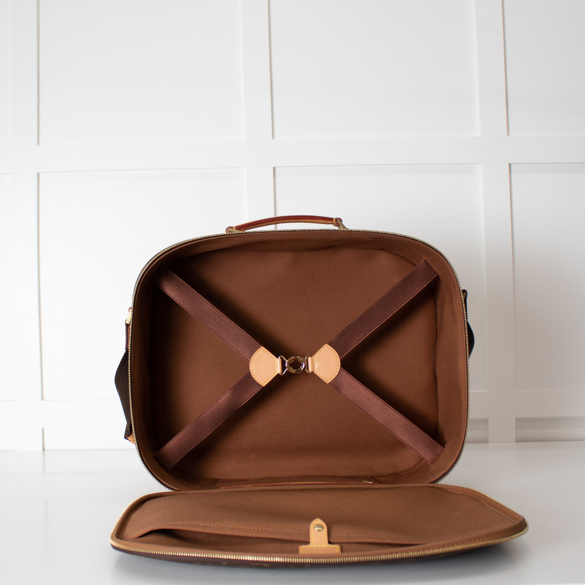 Louis Vuitton Brown Monogram Pack All Travel Bag With Strap