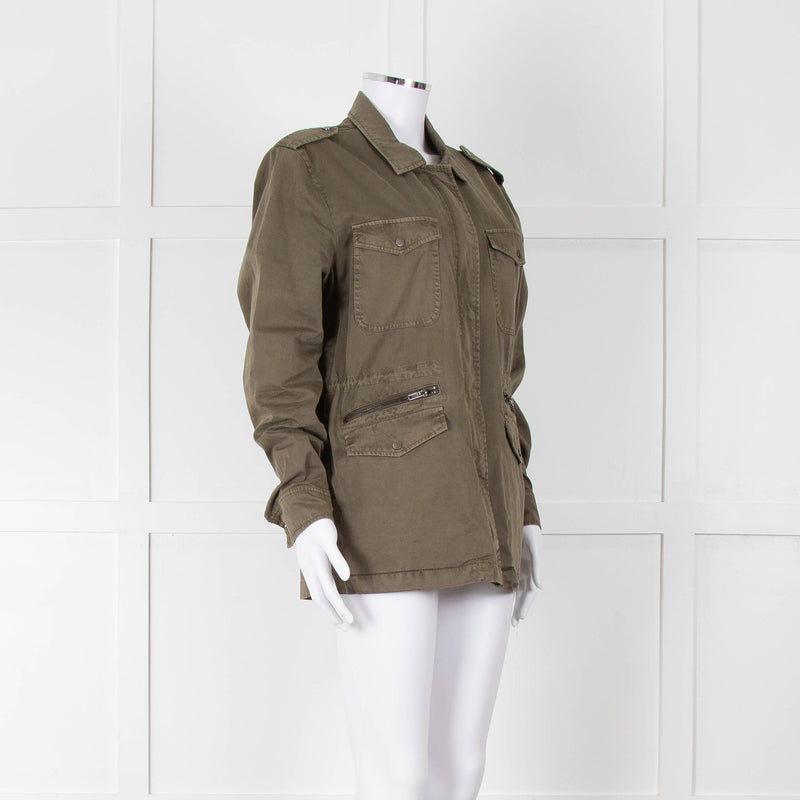 Rails Khaki Jacket With Pockets
