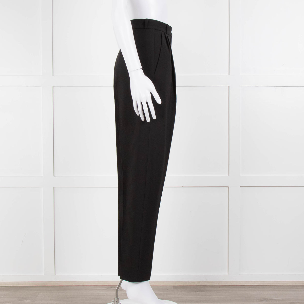 Noon By Noor Black High Waisted Trousers