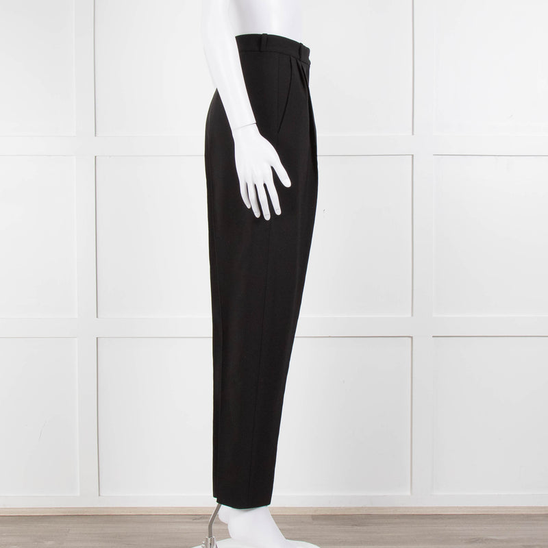 Noon By Noor Black High Waisted Trousers