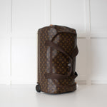 Louis Vuitton Brown Monogram Horizon Soft 55 Trolley Duffle Bag