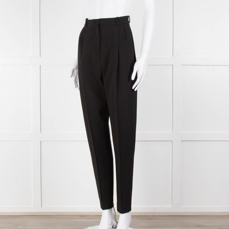 Noon By Noor Black High Waisted Trousers