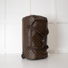 Louis Vuitton Brown Monogram Horizon Soft 55 Trolley Duffle Bag