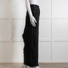 Raey Black Denim Long Pencil Skirt