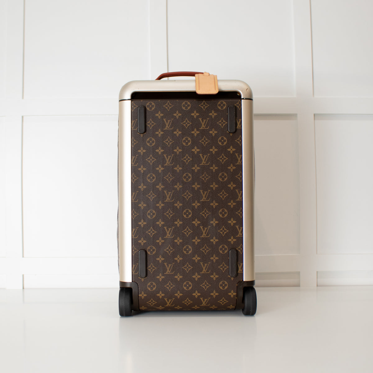 Louis Vuitton Brown Monogram Horizon Soft 55 Trolley Duffle Bag