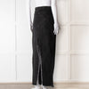 Raey Black Denim Long Pencil Skirt