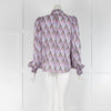 Phoebe Grace Lilac Green Pussy Bow Long Sleeve Blouse